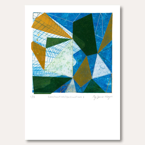'Construction / Deconstruction I' by Meg Spencer-Morgan
