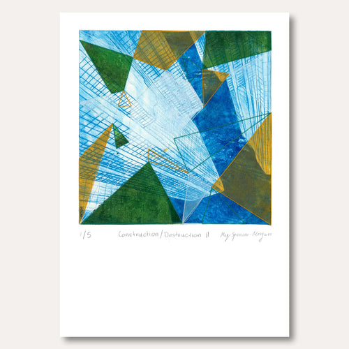 'Construction / Deconstruction II' by Meg Spencer-Morgan