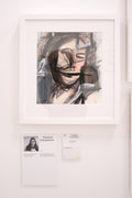 'Faceless Man' framed original by Natalia Donaldson