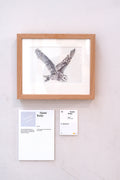 'Glide' framed original by Nami Kelly