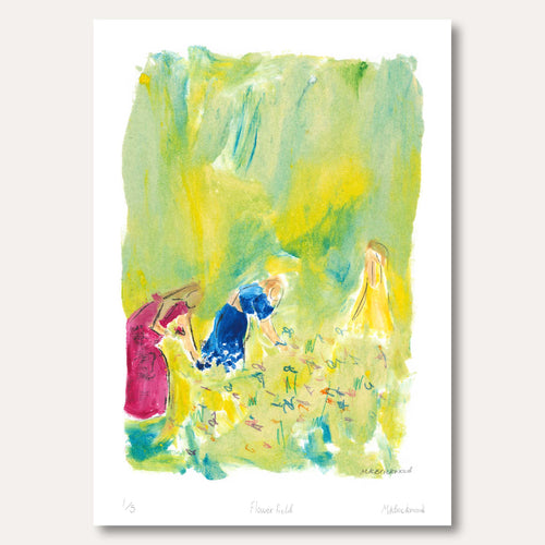 'Flower Field' by Mollie Brickwood