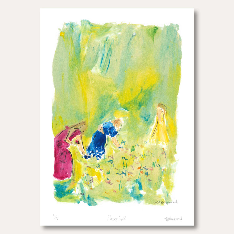 'Flower Field' by Mollie Brickwood