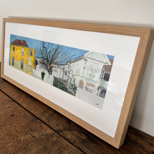 Her Old House' framed original by Keira van der Meys