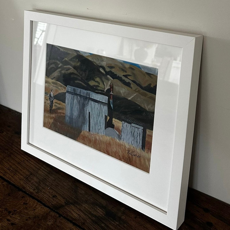 'The Hunted' framed original by Jonty Turner
