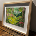 'Our Garden' framed original by Lily Crowley