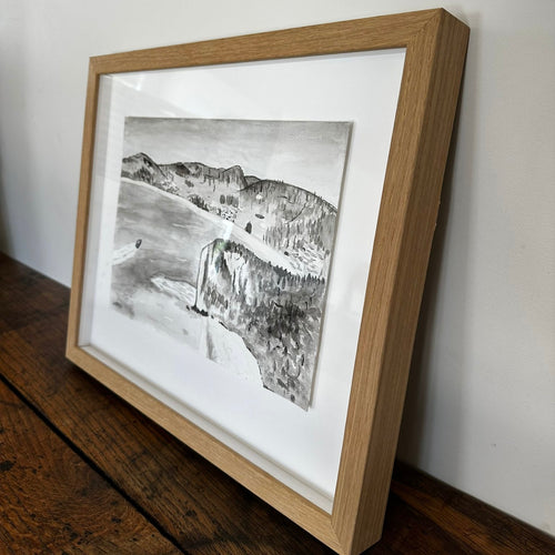 'Slice of Paradise' framed original by Katherine Rosser