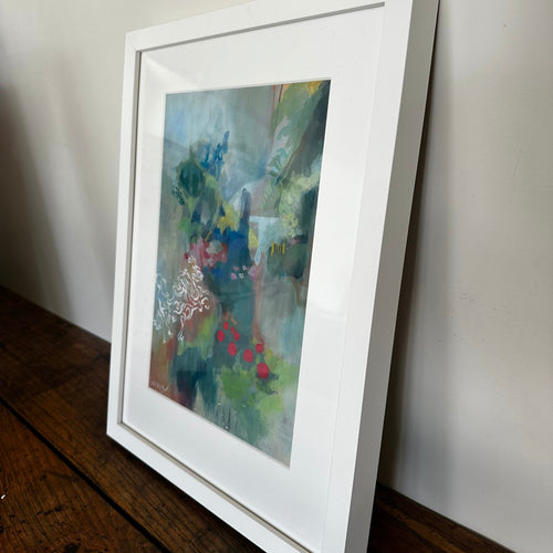 'Hiatus' framed original by Jenny Wang