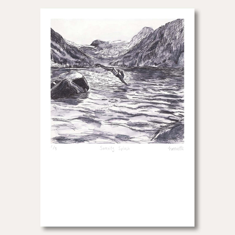 'Serenity Splash' by Harriette Jolly