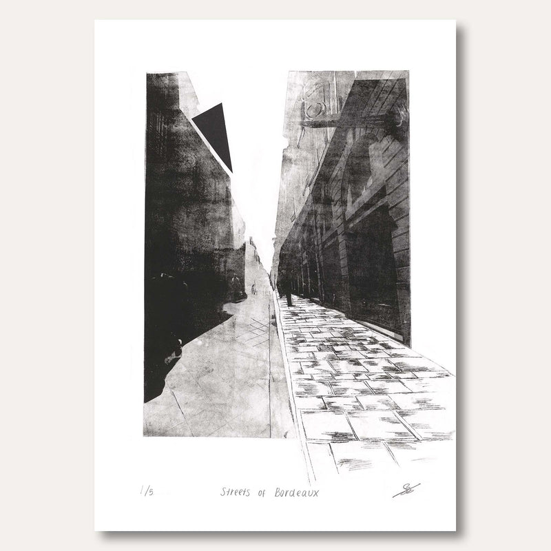 'Streets of Bordeaux' by Suzie Scales