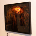 'Burning Halo' framed photograph by Rylee Foley