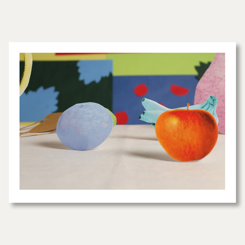 'Blue Orange, Orange Apple' by Olivia Thorn