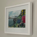 'Just Another Day at the Bay' framed original by Joshua Langford